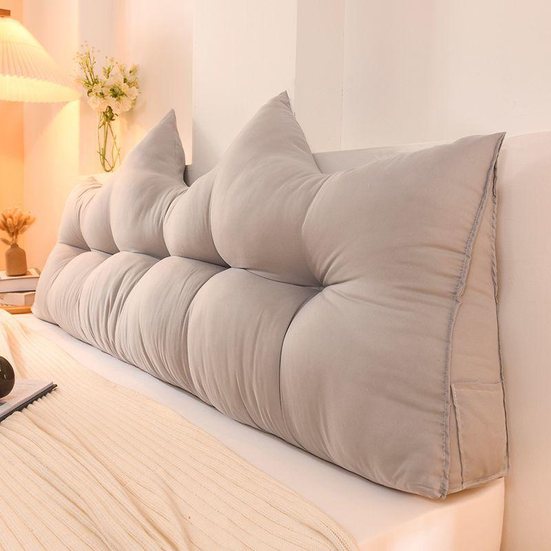 Cute bedside triangle pillow bedroom cushion anti-collision tatami sleeping pillow
