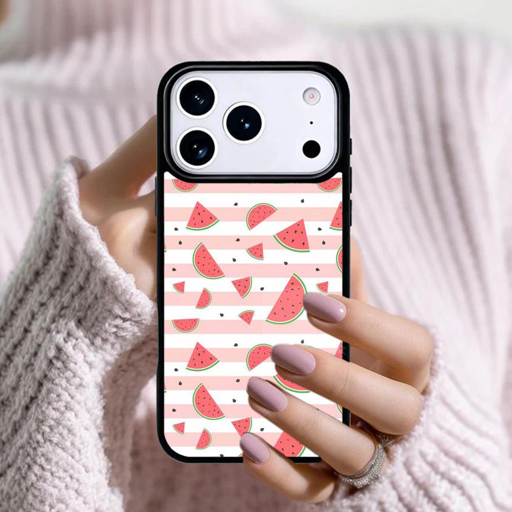 Летний Фруктовый Чехол Для Apple iPhone 17 Air 16E 15 14 Plus 13 12 11 Pro Max Mini Funda Чехол