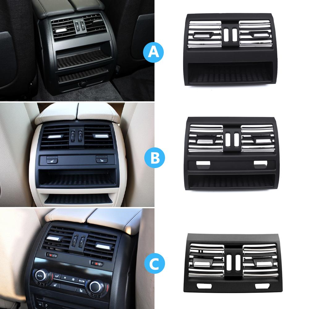 Полностью хромированная решетка кондиционера с левым рулем и правым рулем, розетка для BMW 5 серии F10 520 521 523 525 528