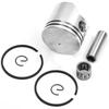 44mm Chainsaw Piston Kit Fit for 49cc Pocket Bikes Chainsaw Spare Parts Grass Trimmer Cylinder Parts