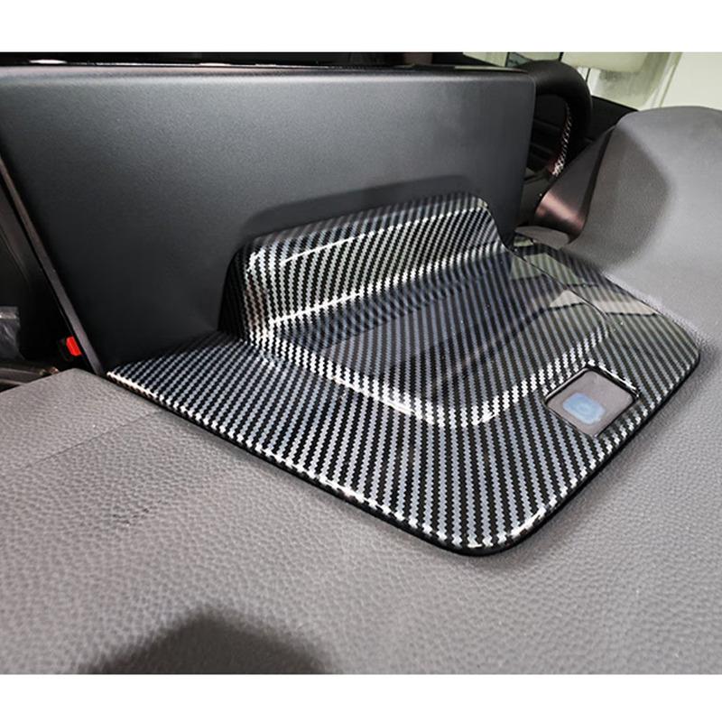 Car Styling ABS Plastic Center Console Navigation Frame Rear Trim Cover For Honda CRV CR-V 2024 Auto Interior Accessories
