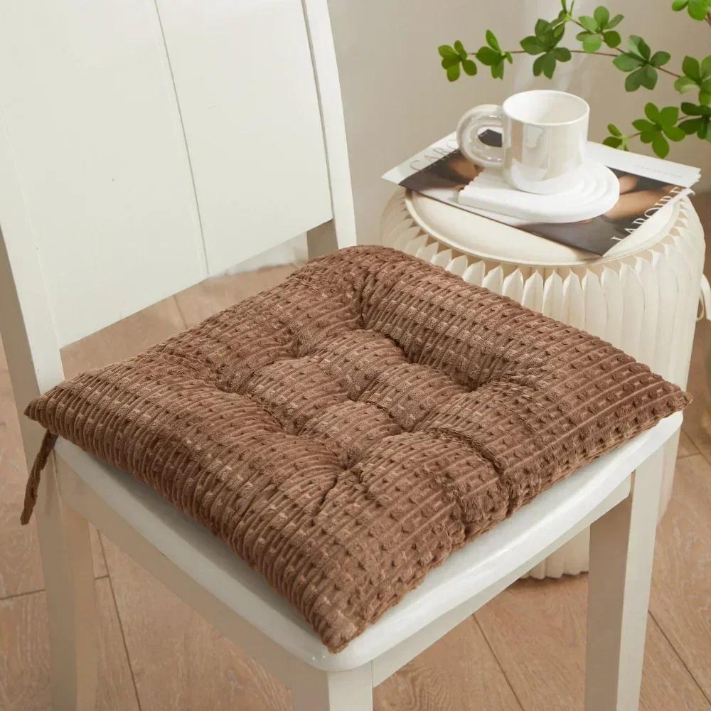 Restaurant Coffee Shop Dining Chair Butt Plush Cushion Square Floor Sit Cushion for Home Office Chair Cushion Home Decor
