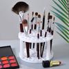 Makeup Brushes Storage Large-Capacity Cosmetic Brush Holder Air-Dry Stand Rack