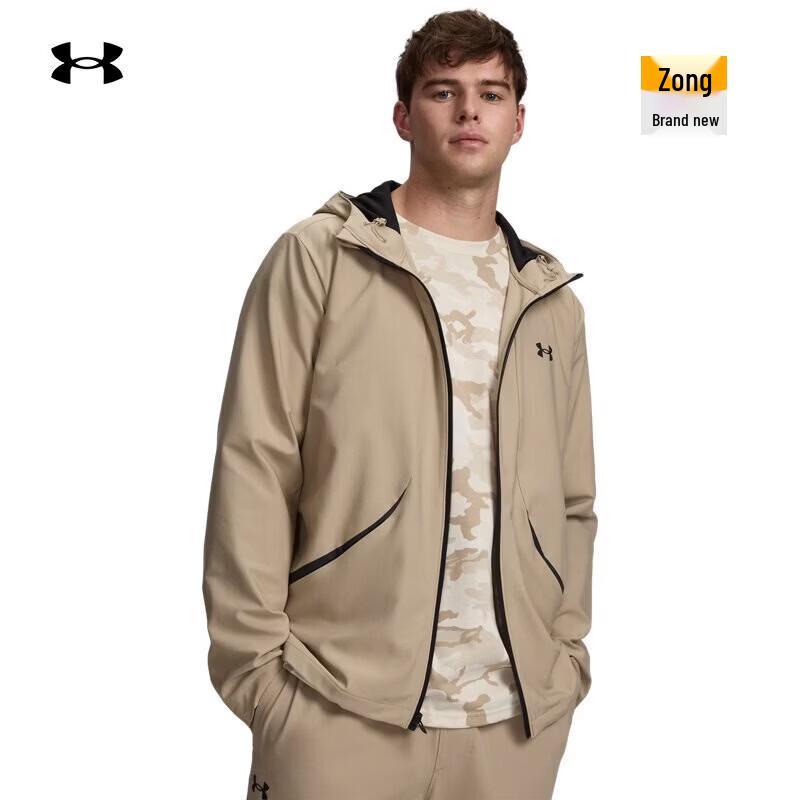 Under Armour Неудержимая мужская тканая куртка с капюшоном