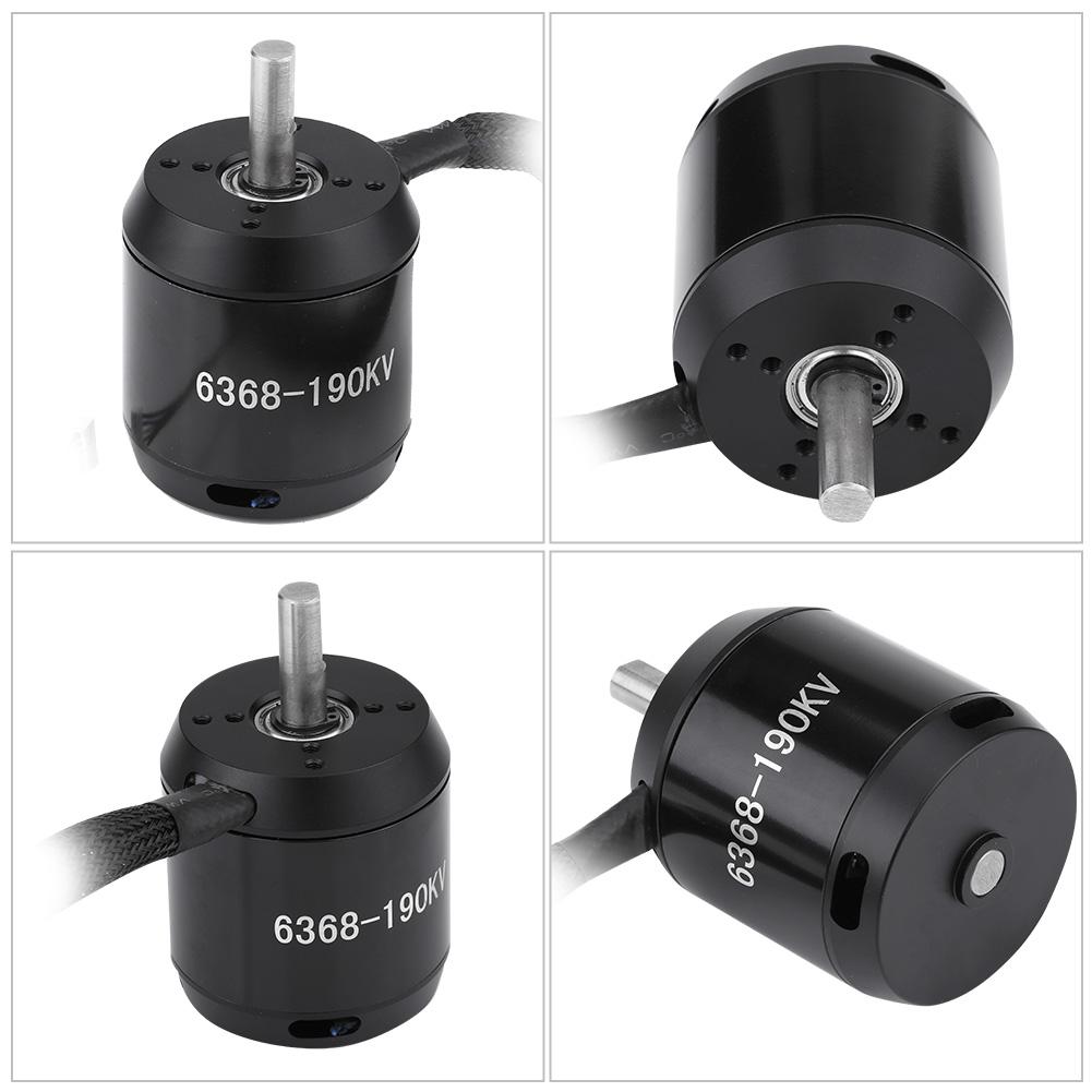 22-48 В бесщеточный датчик 6368-190KV двигатель 6-12S для электрического балансировочного самоката