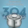 ASD DeLisha High-End 24cm 304 Stainless Steel Non-Stick Soup Pot