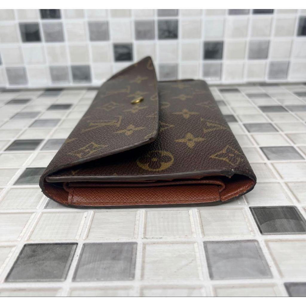 Used t65 LOUIS VUITTON Louis Vuitton Monogram Folding Wallet Long Wallet