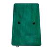 17 Key Kalimba Portable Thumb Piano Mahogany Wooden Body with Build   in Pickup(Green)