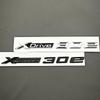 3D ABS Car Styling Rear Trunk Badge Side Fender Emblem Logo XDrive 30e XDrive Sticker For BMW X2 X3 G01 F39 Exterior Accessories