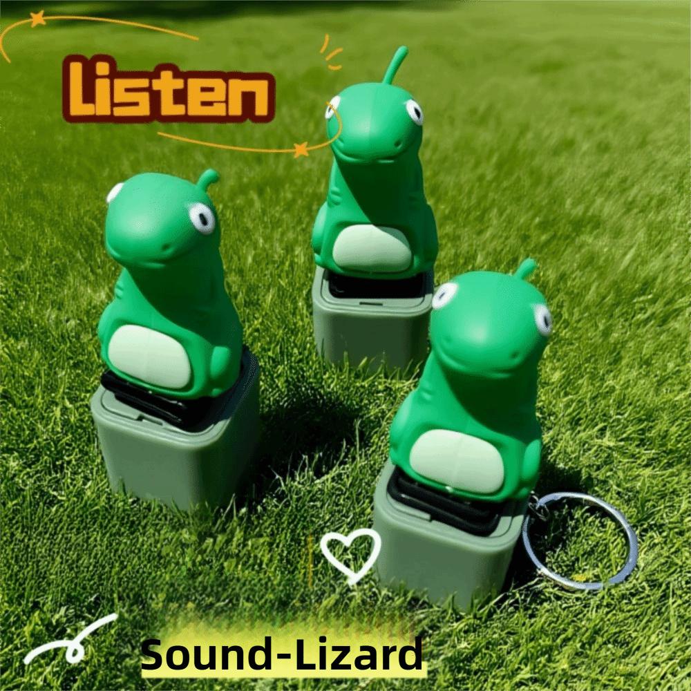 Rechargeable Fidget Toys Portable Lizard Keychain Rechargeable Animal Keychains  Anxiety Relief