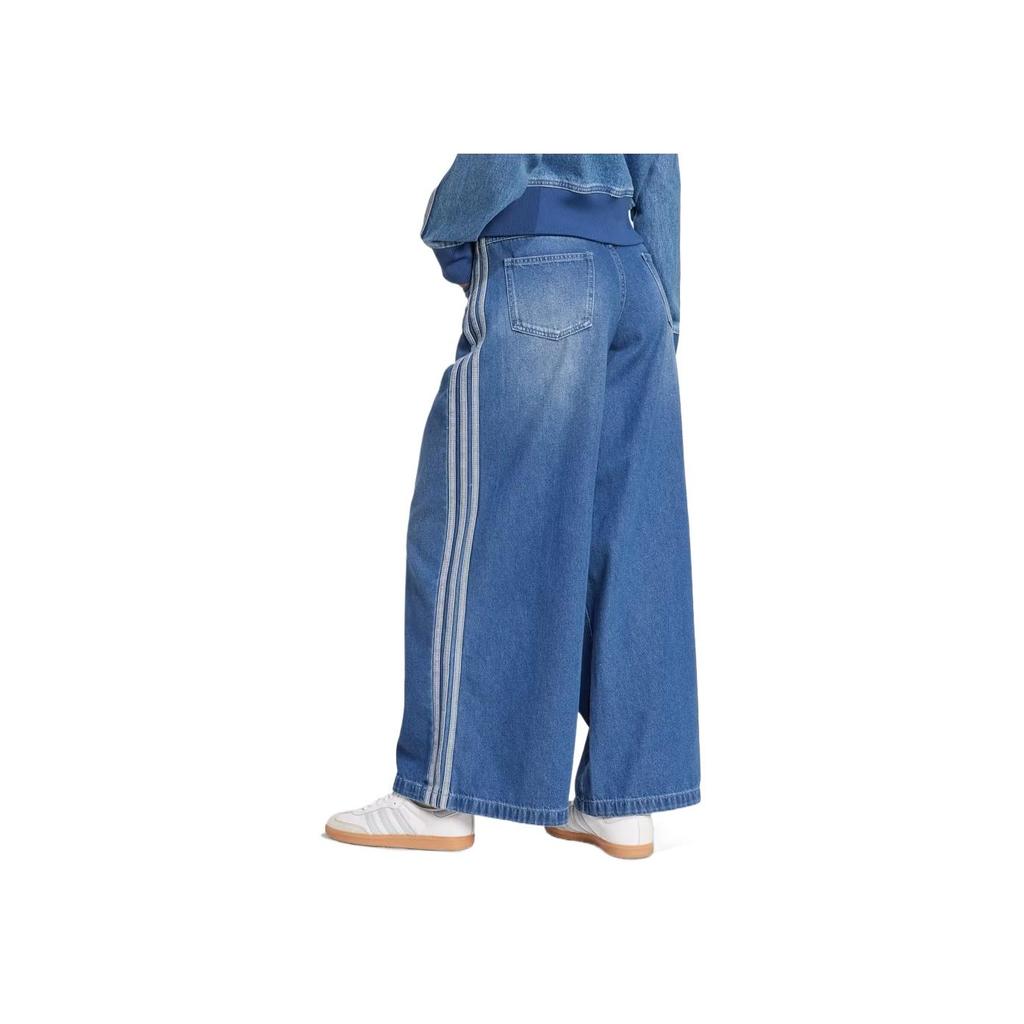 adidas Оригинальные джинсы Adicolor из денима Adilenium с широкими штанинами WMNS "INDIGO DENIM" JV7454
