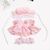 38cm Pendant Doll Clothes Fashion Clothing Little Girls Gift DIY Dress Up Toy Party Favor