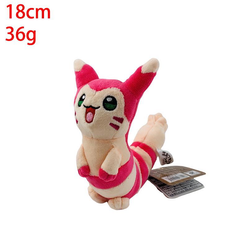 Миниатюрные плюшевые куклы Покемонов: Кэтерпи, Мьюту, Баттерфри, Электабазз, Лапрас