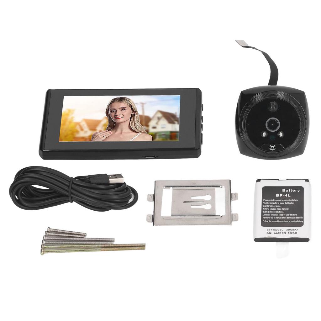 Видеодомофон 4,5-дюймовый HD-цифровой видеоглазок с ночным видением