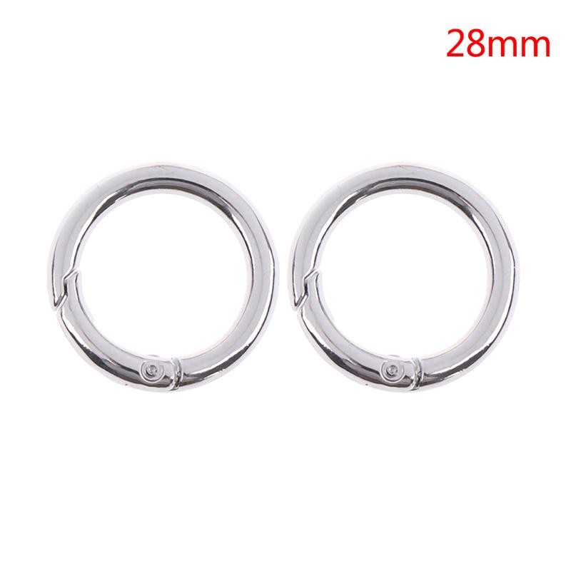 2 шт. металлические пружинные уплотнительные кольца, пряжки, зажимы, карабины, кошельки, сумки, аксессуары