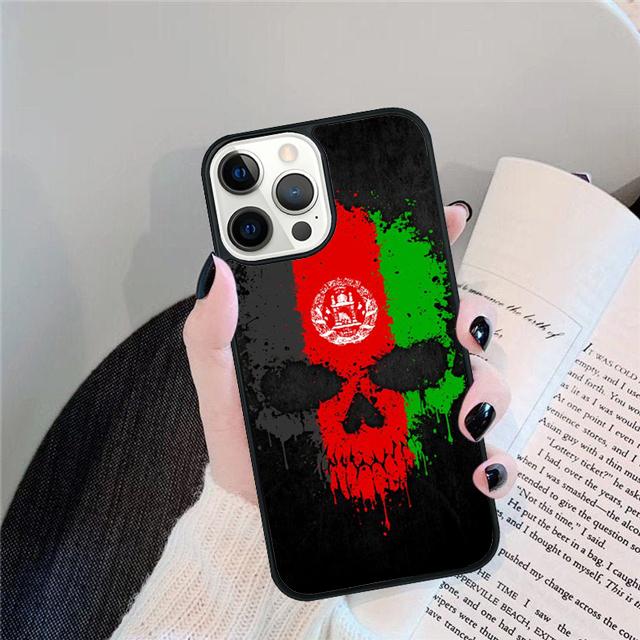 Афганский Афганистан Флаг Свобода Чехол для Телефона для iPhone 17 Air 16 15 14 13 11 12 Pro Max Plus Корпус Coque