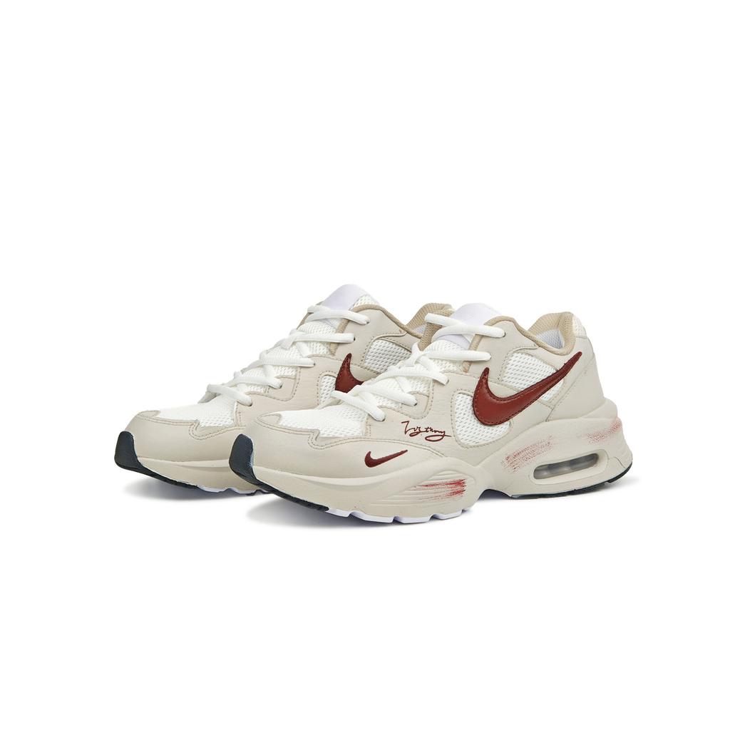 Nike Air Max Fusion Synthetic Leather Abrasion Resistant Coverage Low top Casual City Commuting Running Shoes Unisex CJ1670-102(team1409-)