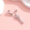 Zircon Clip on Belly Button Non Piercing Belly Button Rings Navel Rings  Fashion Accessory