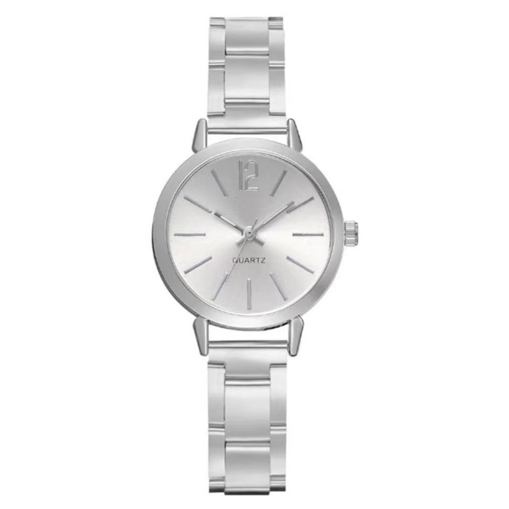 Ladies Watch Temperament Steel Belt Ladies Watch Watch, Simple Trend Ladies Quartz Watch Bracelet Set