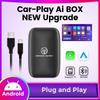 Беспроводной адаптер Carplay Ai BOX Wire to Wireless Carplay Android Auto Plug and Play интеллектуальные автомобильные системы Поддержка Netflix YTB