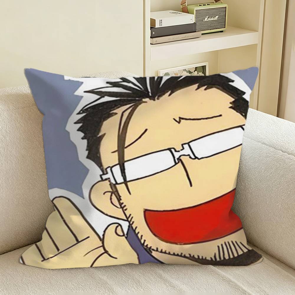 FAFullmetal Alchemist Anime Merchandise Square Sofa Pillow Cover Solid Color Living Room Home Decor Cushion Case