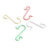 50Pcs Christmas Ornament Metal S-Shaped Hook Holders Christmas Tree Ball Pendant