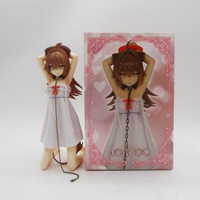 21см Rurudo Лев GK На коленях Белое платье Красивая девушка ПВХ Фигурка Аниме Фигурка Модель Игрушки Коллекция Кукла Подарок