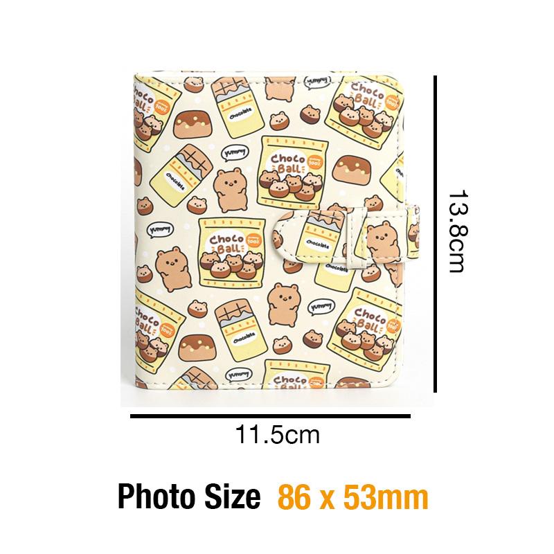 [Film Lab] Photo Album with 64 Pockets for Instax Mini Photo CAC02