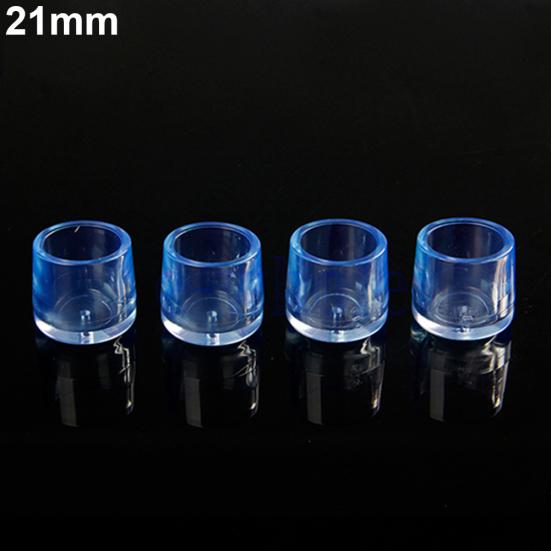 4 шт. прозрачная резиновая мебель, стол, стул, ножка, напольная крышка для ног, защитная крышка