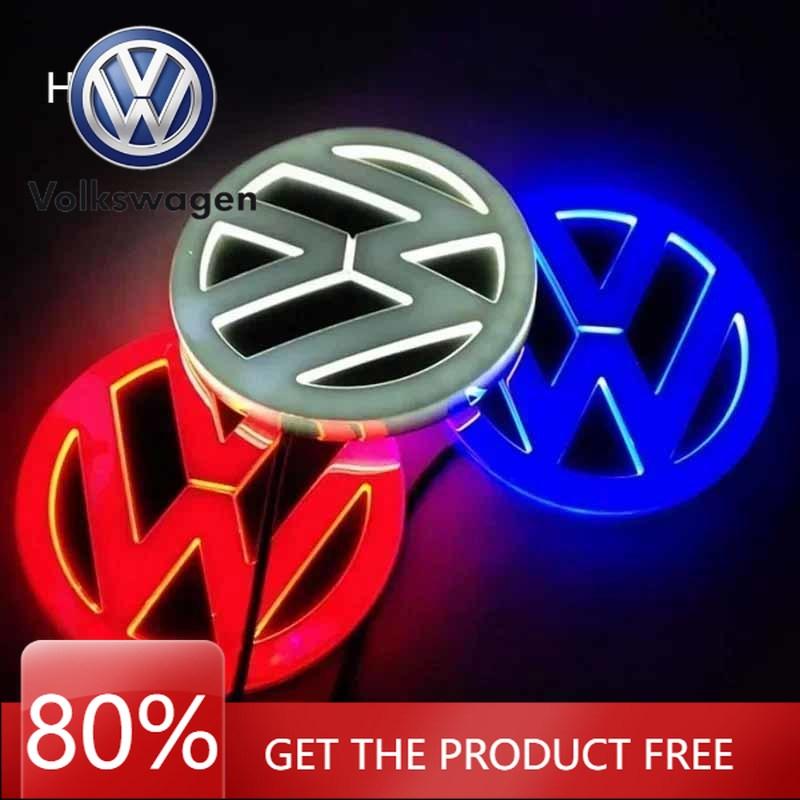 Для VOLKSWAGEN Новый 11 см Светодиодная Задняя Наклейка-Значок на Багажник Для VW Polo Golf Jetta Beetle CC Tiguan Touran Passat MK7 MK5 B5