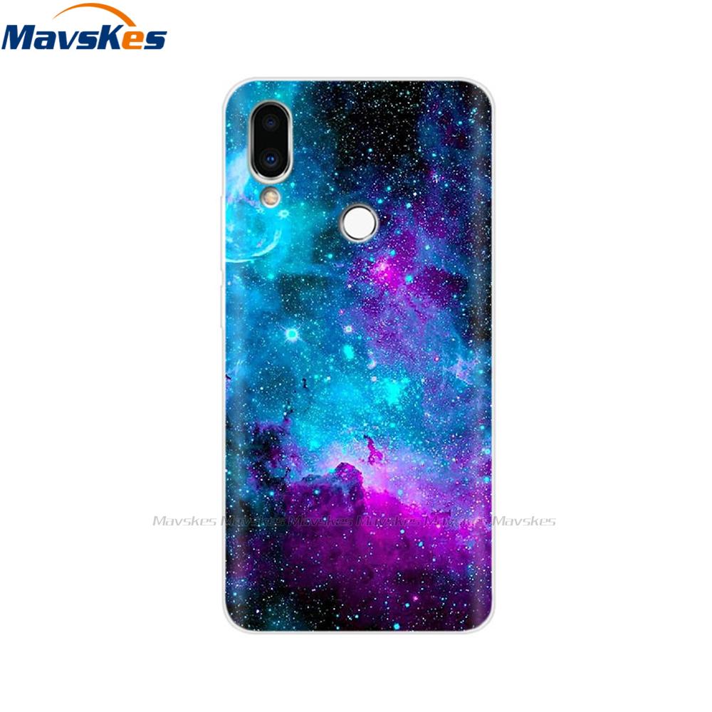 Мягкий чехол из ТПУ для Meizu Note 9 с принтом кошки, животного, цветка, защитные силиконовые чехлы, корпуса для телефона, сумки, бампер для Meizu Note9