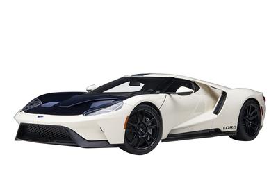 AUTOart Ford GT Prototype Heritage Edition Blue Готовый продукт 1/18 '64 Белый/Темный