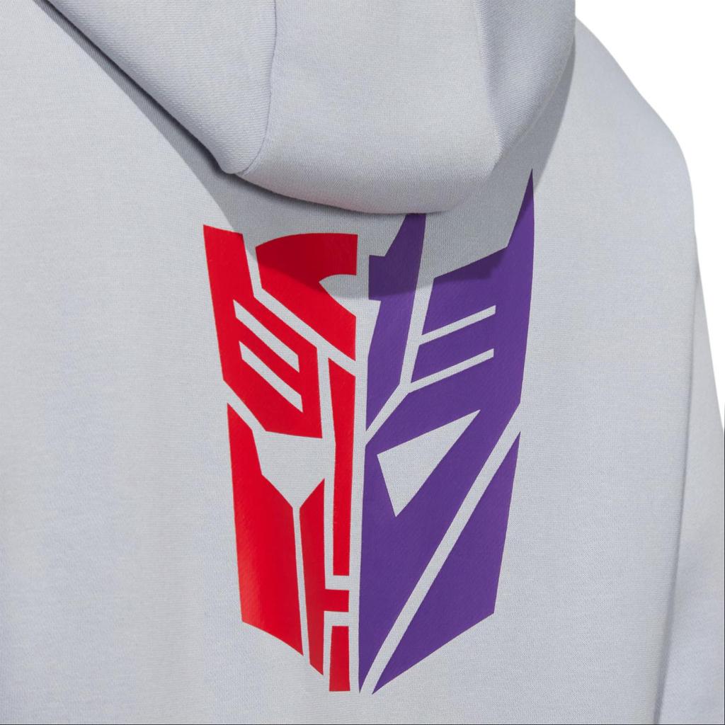 Adidas X Transformers Limited Edition Tiger Year Hoodie Unisex Hoodie Light-Silver HM7448