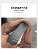 Summer hollow breathable cool boots women's genuine leather perforated Martin boots with increased height inside casual short boots