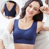 Large Size Thin Plus Size Sleeping Underwear 200 Pounds Fat Mm Beautiful Back Sports No Steel Ring Vest Bra Female