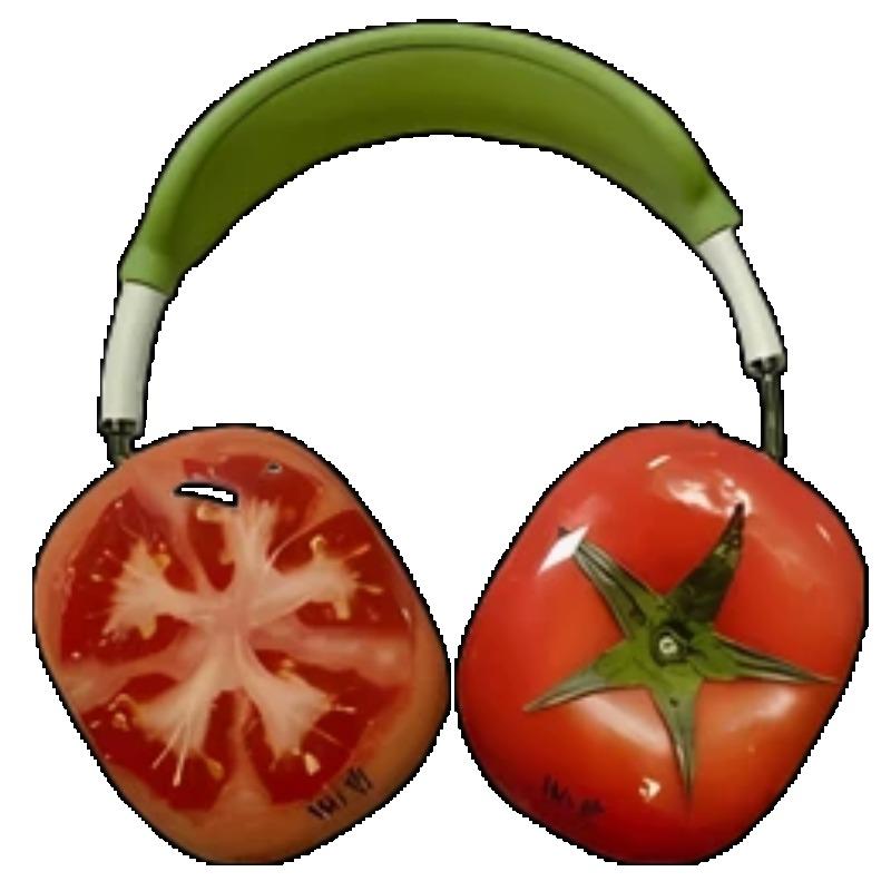 Оверсайз футболка Черный Помидор Принт с Наушниками Повседневная одежда для женщин Летняя Уличная мода Модная Графическая футболка