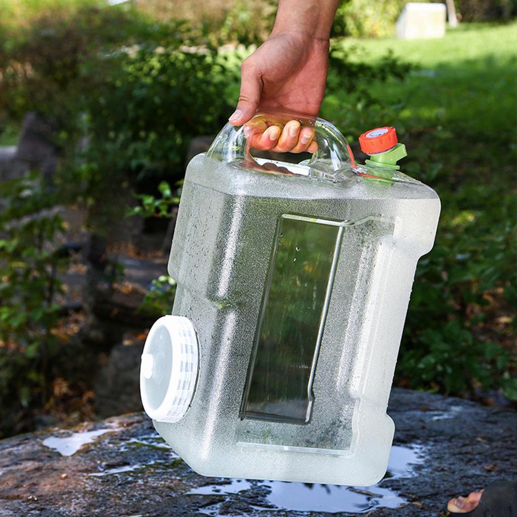 Drinking Water Container,Water Tank Camping with Faucet,Portable Emergency Storage for