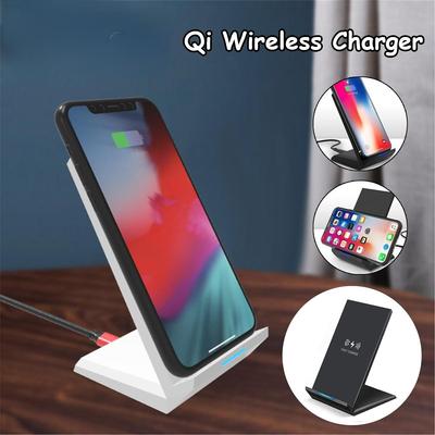 Беспроводное зарядное устройство Qi 10 Вт/15 Вт для iPhone X XS MAX XR 11 Pro 8 Samsung S20 S10 S9, док-станция для быстрой зарядки, зарядное устройство для телефона