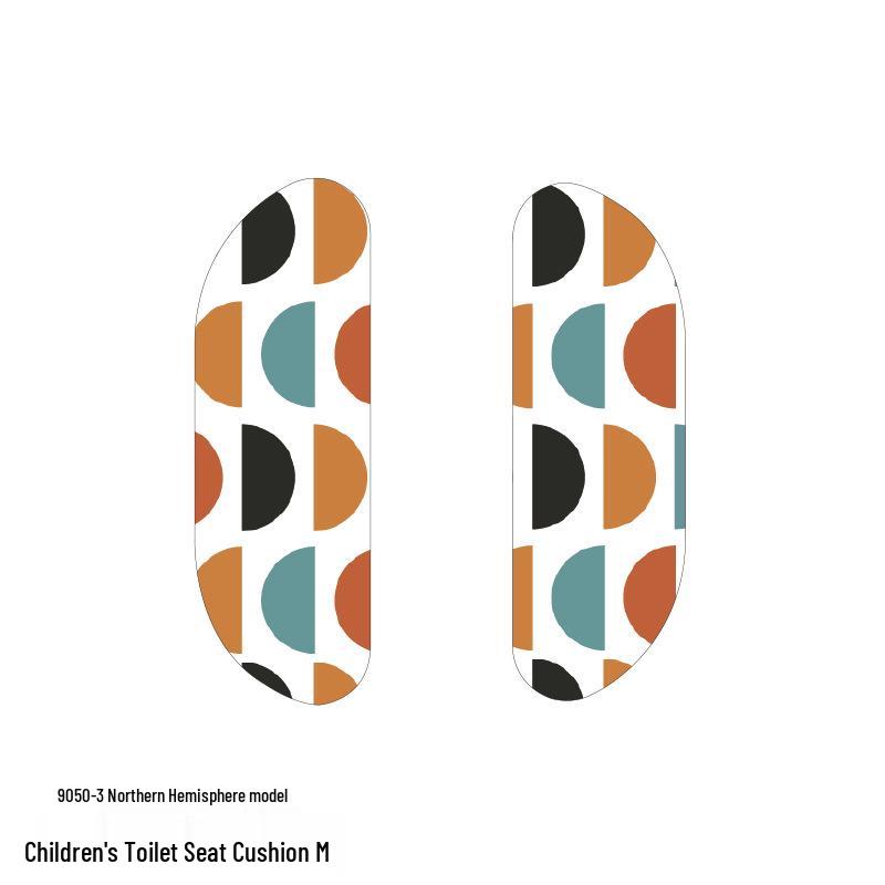 Детская мультяшная самоклеящаяся моющаяся подушка-накладка на сиденье унитаза