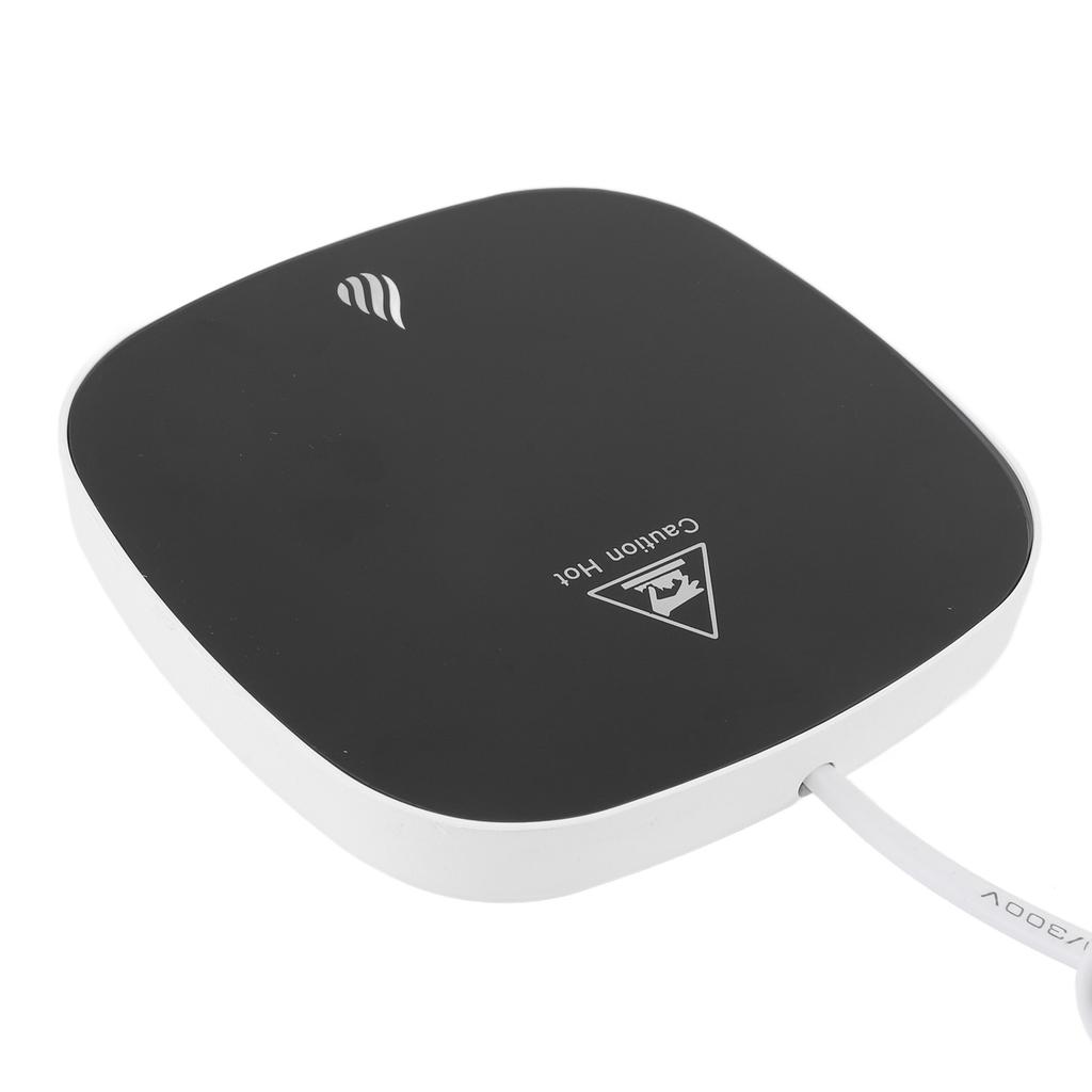 Подогреватель кружек 16 Вт, низкая мощность, 55 градусов по Цельсию, постоянная температура, электрическая нагревательная пластина для напитков, кофе, чая