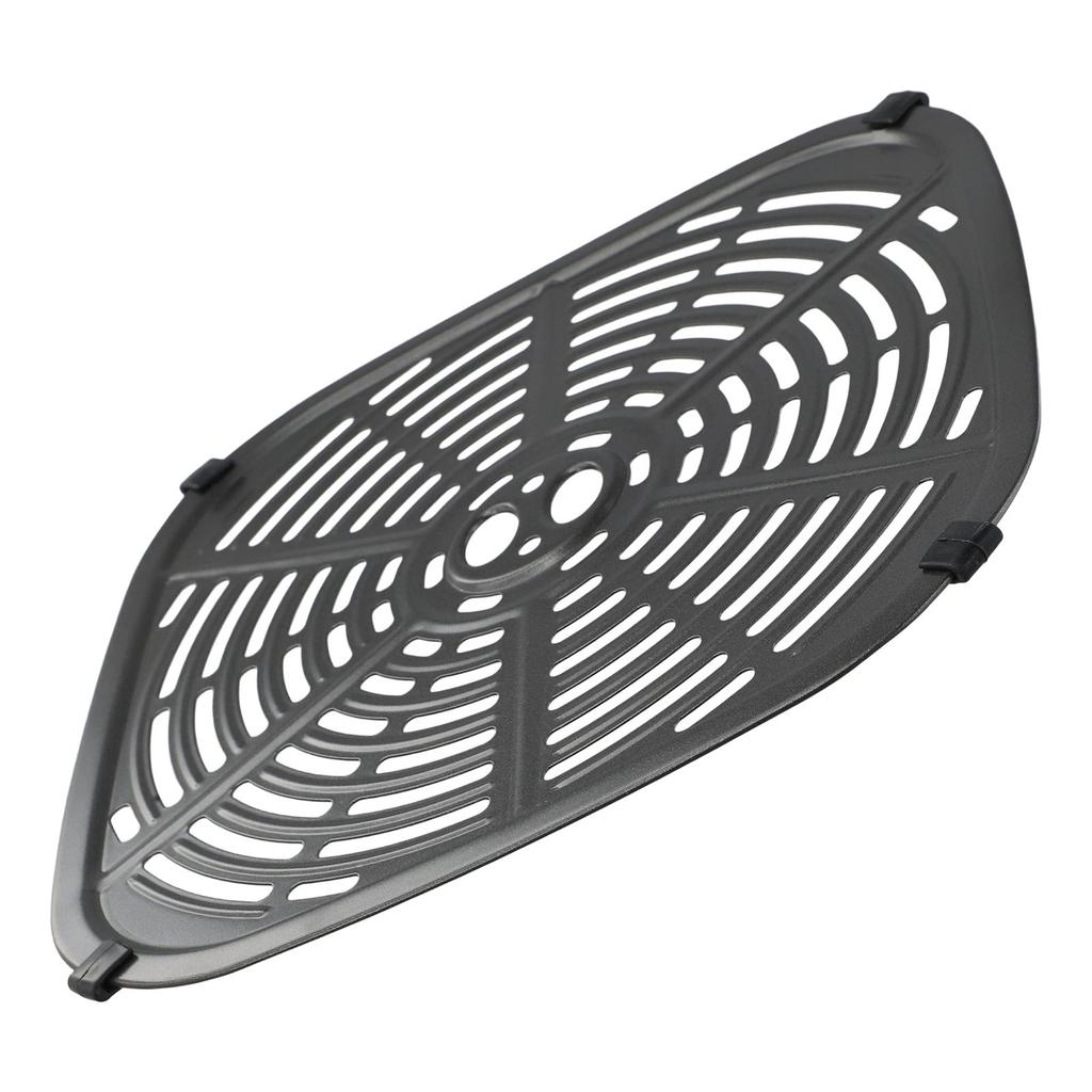 Удобная в обслуживании тарелка для аэрофритюрницы размером 22,5 см x 22,5 см. Удобный дизайн. Легко чистить. Тарелка для аэрофритюрницы для кухонного использования.