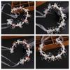 Ribbon Bride Hair Jewelry Hair Ornaments Wedding Headwear Flower Hair Hoop  Bridal Headwear