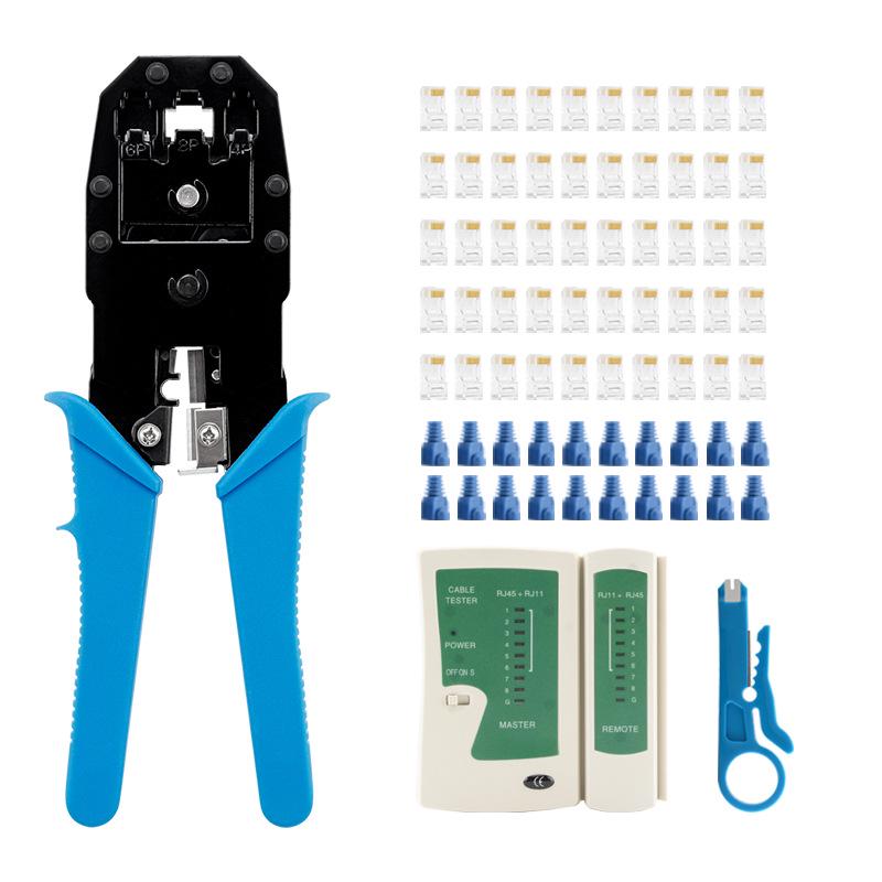 Jiman Network Tool Set: Category 5 Crimping Pliers with Crystal Head Sheath.