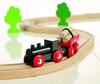 BRIO Small Forest Basic Rail Set 18 Ages 2 and Up Toy Wooden 33042 [Total Pieces] (Train Rail)