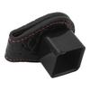 Pool Cue Chalk Holder Magnetic Billiard Chalk Box Aluminum Alloy Billiard Chalk Holder with Belt Clip Black