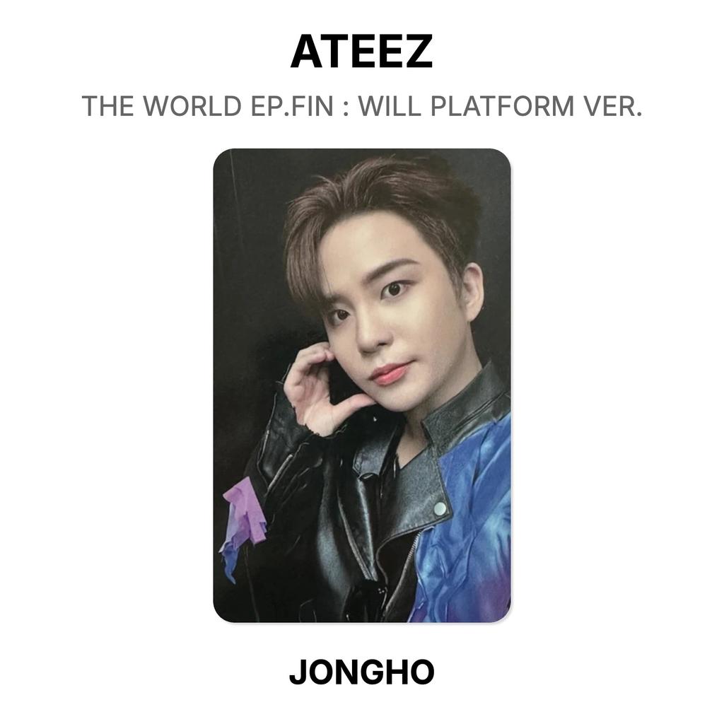 ATEEZ МИР EP.FIN : ВЕРСИЯ ПЛАТФОРМЫ WILL. Официальная фотокарта