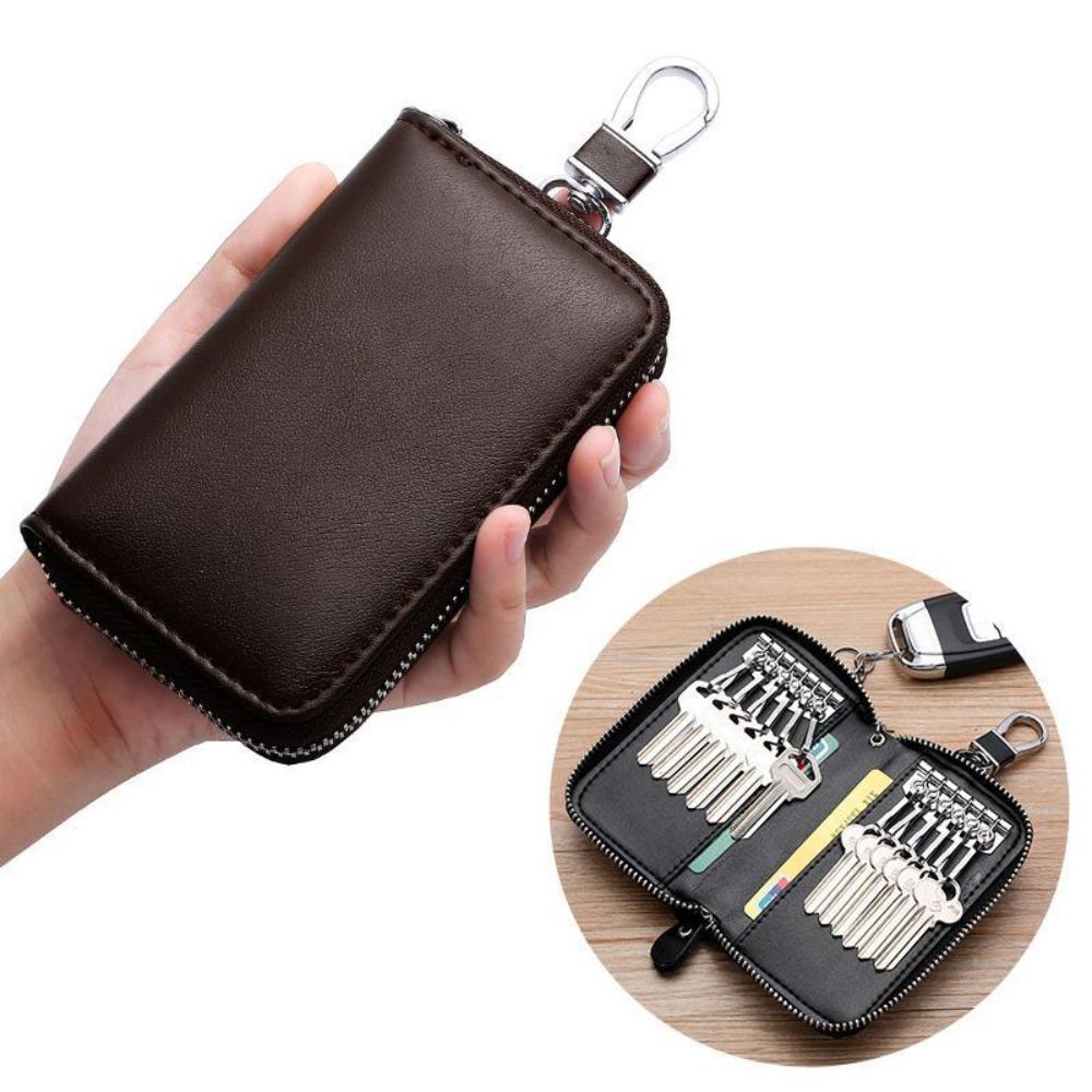 Waterproof Car Key Wallet Portable Key Storage Pouch Lightweight Key Organizer Business Use