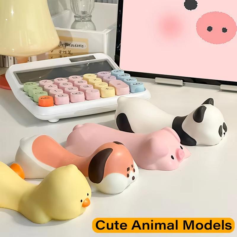 Cute Animal Wrist Mouse Pad Hand Support Pillow Arm Rest Ergonomics Memory Foam For Computer Laptop PC Desk Mouse Pad Wrist Rest