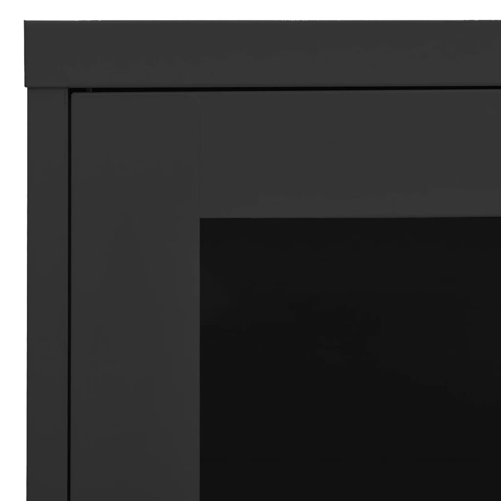 Office Cabinet Anthracite 90 x 40 x 70 cm Steel
