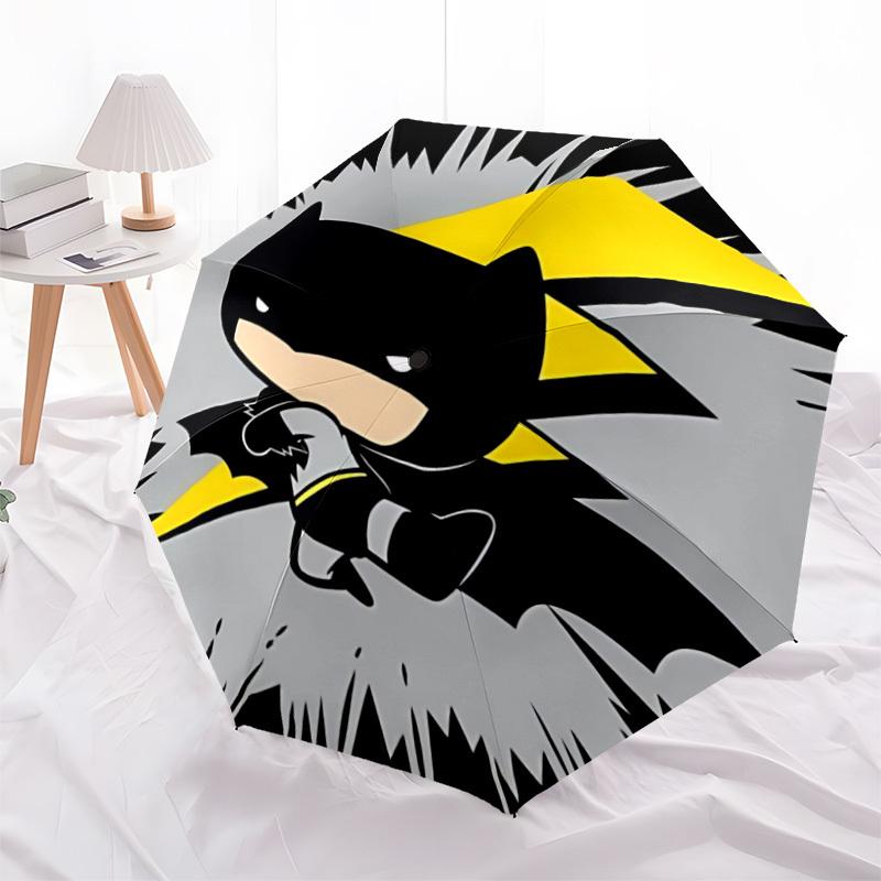 1pc Batman, Superhero Automatic Open/Close Umbrella, Christmas Gift for Men Women, Daily Travel Outdoor Use yy251101186